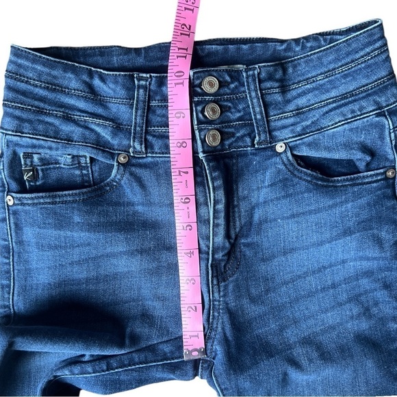 KanCan Women’s Daniel 3 Button and Zip High Rise Skinny Jeans KC7108D, Sz 7 27 - Picture 9 of 10